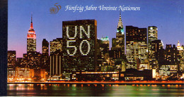 Nations Unies. Vienne. 50e Anniversaire. Carnet - Postzegelboekjes