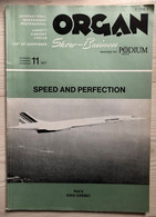 Revue Allemande De 1977 - ORGAN Show Business - Avion Concorde Air France - Other & Unclassified