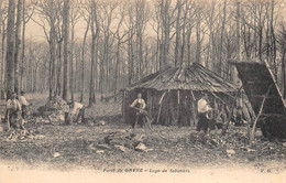 ¤¤   -   LE GAVRE   -  Une Loge De Sabotiers Dans La Forêt      -  ¤¤ - Le Gavre