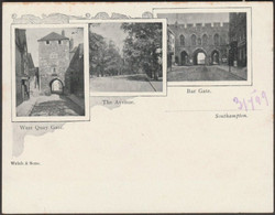 Court Card - Southampton, 1899 - Joseph Welch Postcard - Southampton