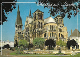 51 Châlons Sur Marne L'Abside Et Le Côté De L'Eglise Notre Dame En Vaux - Châlons-sur-Marne