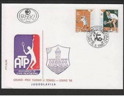 JUGOSLAVIA - 15 5 1990 FDC GRAN PRIX DI TENNIS DI  UMAG - Tennis