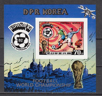 Football / Soccer / Fussball - WM 1982:  Korea  Bl **, Imperf. - 1982 – Spain