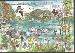 CZ 2022-1167-70 FAUNA, CZECH, S/S,  MNH - Blokken & Velletjes