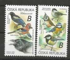 CZ 2021- BIIRDS, CZECH, 2v, MNH - Neufs