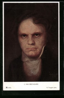 Künstler-AK Komponist L. Van Beethoven Im Portrait - Artistes