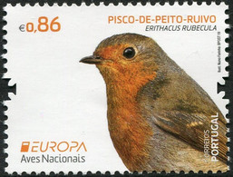 Tema Europa -   CEPT   -     **/MNH Portugal 2019 "Aves Nacionales" (1val.) Nº - Neufs