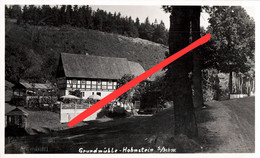 AK Gasthof Grundmühle A Polenztal Hohnstein Rathewalde Waitzdorf Rathmannsdorf Bad Schandau Polenz Sächsische Schweiz - Hohnstein (Sächs. Schweiz)