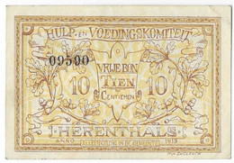 Noodgeld Herenthals 10 Centiemen 1915 - Other & Unclassified