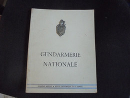 La Gendarmerie Nationale N° Spécial Revue Historique De L'Armée Couverture Et Médaille Réalisée Par Drago 1961 - Police & Gendarmerie