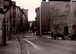 13 LAMBESC BOUCHES DU RHONE TRACTEUR AIX EN PROVENCE SUZE PUBLICITE PROVENCE - Lambesc