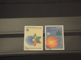 NAZIONI UNITE - GINEVRA - 1982 HUMAN 2 VALORI - TIMBRATI/USED - Used Stamps