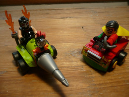 LEGO 76062 DC COMICS SUPER HEROES MIGHTY MICROS VILLAIN BANE VS ROBIN COMPLET DES PIECES SANS NOTICE SANS BOITE - Non Classificati
