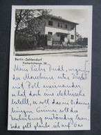 AK BERLIN ZEHLENDORF Fischerhütten Strasse 58 Ca. 1940  //// D*54394 - Zehlendorf