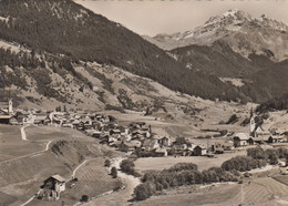 C529) SAVOGNIN - Oberhalbstein - Mit Piz D` Err 1956 Häuser Kirche Usw. - Savognin