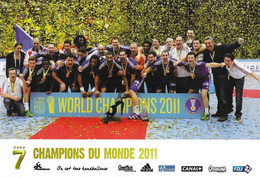 10x15     Champions Du Monde 1011  De Hand Ball - Handball