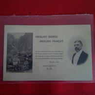 OBERLAND BERNOIS OBERLEND FRANCAIS - Berna