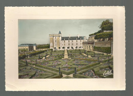 Cp,chateau De VILLANDRY , Les Jardins D'Ornement , Vierge - Autres & Non Classés