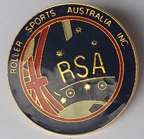 RSA Roller Sports Australia Inc. Skating Skateboard PIN A12/6 - Skateboard