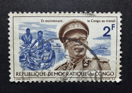 Congo - 1966 - N° 667 ( 1 Value ) Le Congo Au Travail Obl. - Gebraucht
