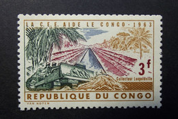 D. R. Congo - 1963 - N° 510 - European Economic Community Aid  - Kabambare Sewer ( 1 Value ) - Unused Stamps