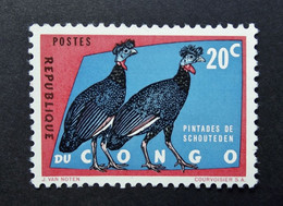 D. R. Congo - 1963 - Birds - Oiseaux - Exotic Vogels (1 Value ) - Ungebraucht