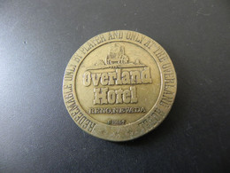 USA Overland Hotel - Dollar Gaming Token - 1966 - Casino