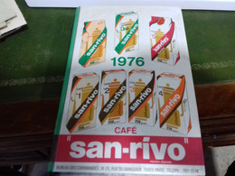 44/ ALMANACH NEUF 1976 CAFE SAN RIVO - Bricolage / Technique