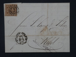 # 33 BAYERN ALLEMAGNE BELLE LETTRE  1866 AUGSBURG A KEHL +N°12 VOISIN  +AFFRANCH. INTERESSANT - Lettres & Documents