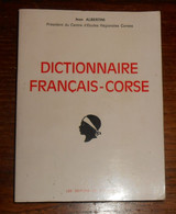 Dictionnaire Français Corse. Jean Albertini. 1979 - Corse