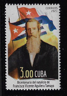 CUBA 2021. BICENTENARIO DEL NATALICIO DE FRANCISCO VICENTE AGUILERA. MNH - Nuevos