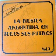 TANGO:LA MUSICA ARGENTINA EN TODOS SUS RITMOS VOL.3 PARA COLECCIONISTA VINYL TREASURES - World Music
