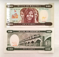 Eritrea 10 Nakfa 24.5.1997 Unc - Erythrée