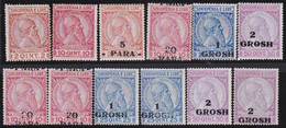 Albania     .   12 Stamps           .    *      .     Mint-hinged - Albania
