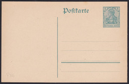 Deutsches Reich    .   Postkarte      .   **       .     Postfrisch - Lettres & Documents