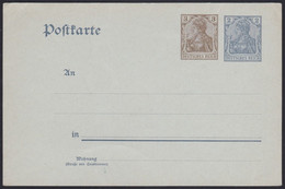 Deutsches Reich    .   Postkarte      .   **       .     Postfrisch - Briefe U. Dokumente