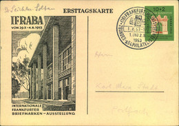 1953, IFRABA  Sonderkarte Mit 10 Pfg. - Other & Unclassified