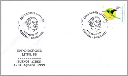 Escritor JORGE LUIS BORGES - Writer. Buenos Aires 1999 - Ecrivains