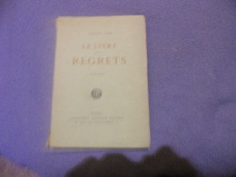 Le Livre Des Regrets Poèmes - 1801-1900