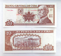 Cuba 10 Pesos 2017 Unc - Cuba