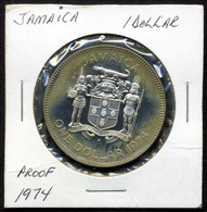 Jamaica 1974 1 Dollar Proof - Jamaica