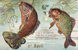 1er AVRIL - " Monter Si Haut, Quelle Folie. Dangereuses Sont Les Grandeurs, La Vie Est De Chagrin Remplie .. - 1er Avril - Poisson D'avril