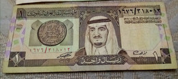 Saudi Arabis , 1 Riyal (1984) P# 21C. - Saudi-Arabien