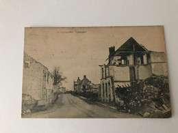 Gheluwe  Geluwe Wervik  Yperstraat  (vernielingen Eerste Wereldoorlog) - Wervik