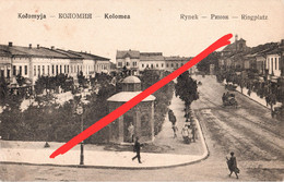 Delcampe - AK Kolomea Kolomyja Коломия Ringplatz Rynek Ринок A Petschenischyn Печеніжин Feldpost Ukraine Ukraina Ukrajina Україна - Ukraine