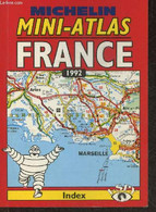 Mini-atlas France 1992- Index - Collectif - 1991 - Karten/Atlanten