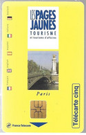 CARTE-PRIVEE-5U-10/95-GN191-SO3.JG-PAGES JAUNES-V° DN°Série A 5A017304-Neuve-TBE - 5 Eenheden