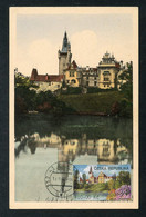 CZECH REPUBLIC (2008) - Carte Maximum Card ATM - Zámek Pruhonice / Pruhonice Castle / Chateau - PRUHONICKY Park - Sonstige & Ohne Zuordnung