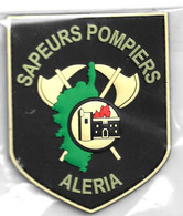 Ecusson SAPEURS POMPIERS ALERIA CORSE - Pompieri