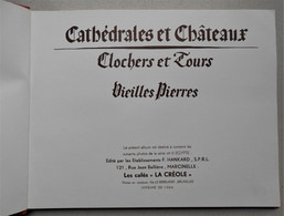 Album Chromos Complet Série N°6 L'Egypte/ Cafés "La Créole" Cathédrales & Châteaux, Clochers, Tours, Vieilles Pierres - Album & Cataloghi